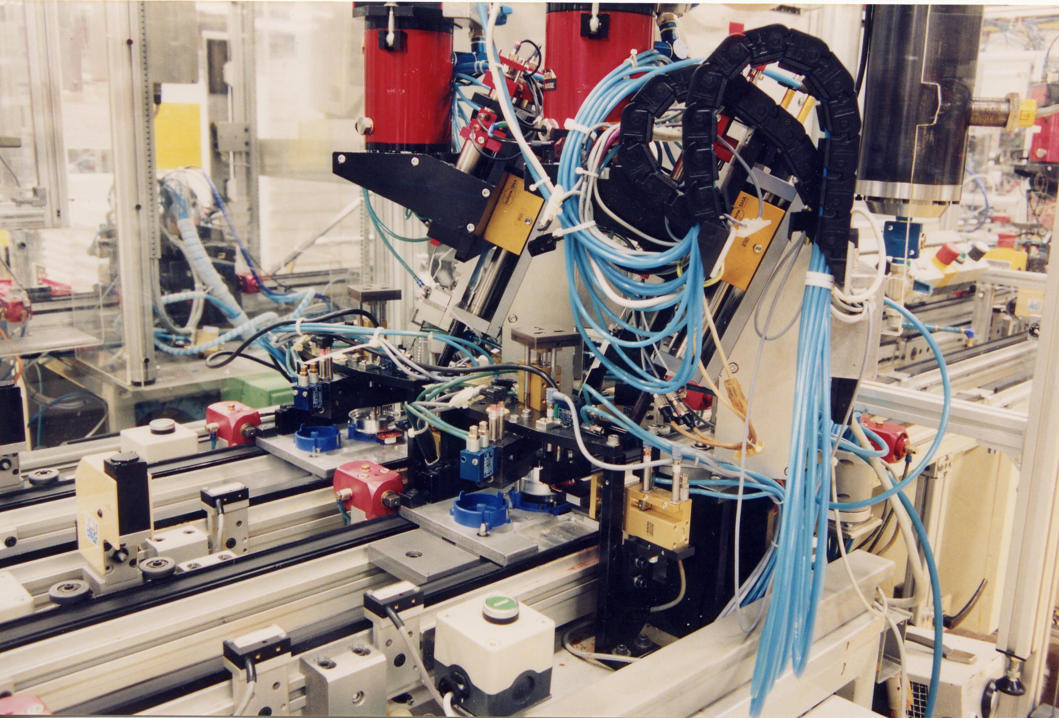 Motorring-Ölfüllanlage